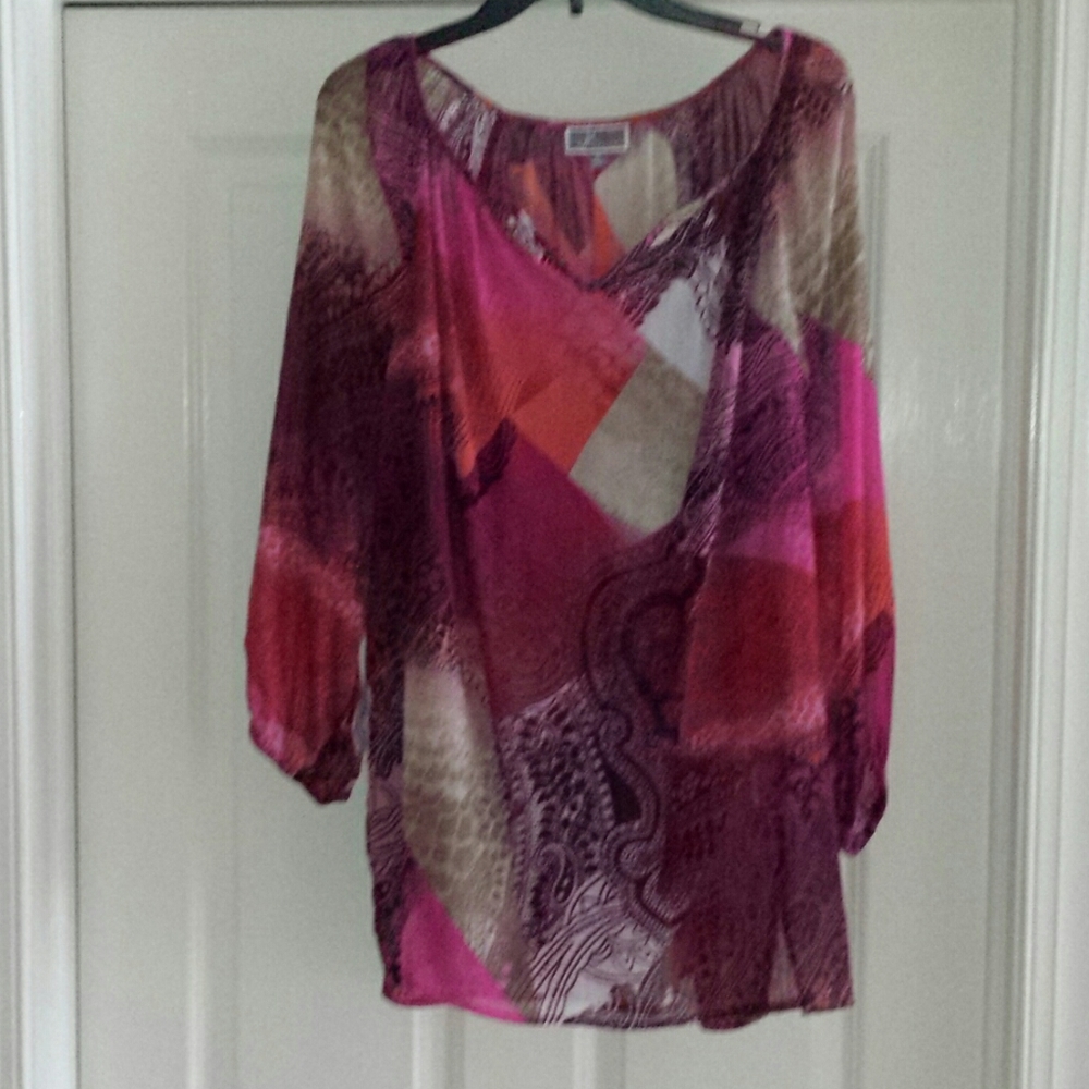 NWOT JM Collection blouse